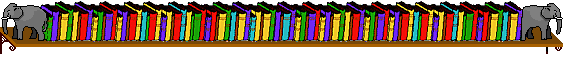Picture of books on a bookshelf