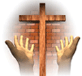 Hands reaching toward God
